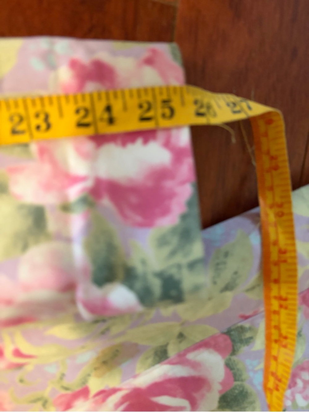 Jaclyn Smith Lavender & Green Floral Trench Coat - Picture 11 of 11